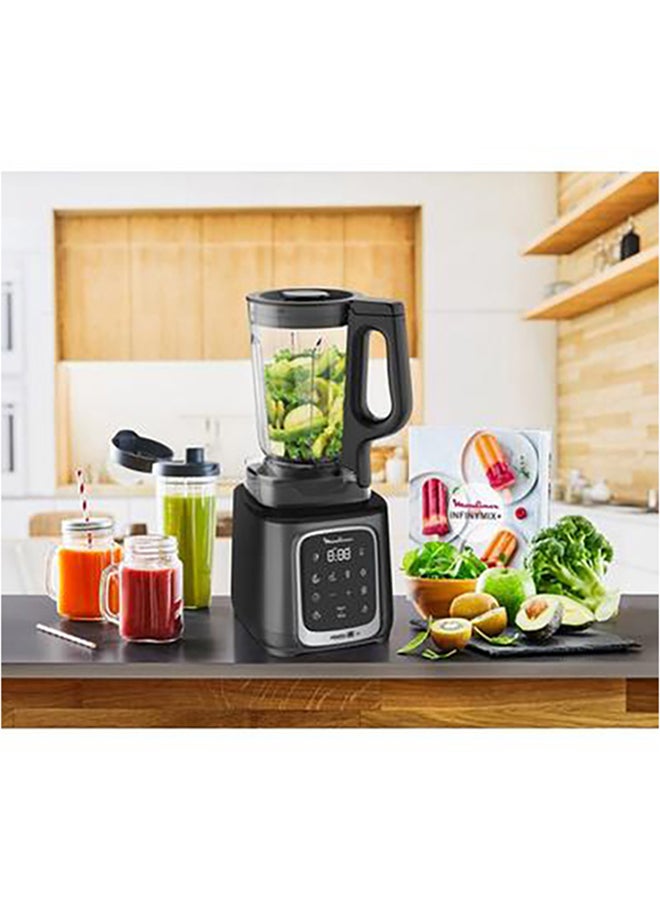 Moulinex High-Speed Blender With 6 Blades 1.75 L 1600 W LM91HD27 Black / Silver  - Image 2