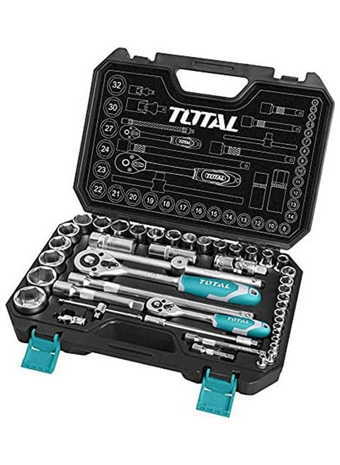 Total 44Pcs And  Socket Set Tht421441 Multicolour