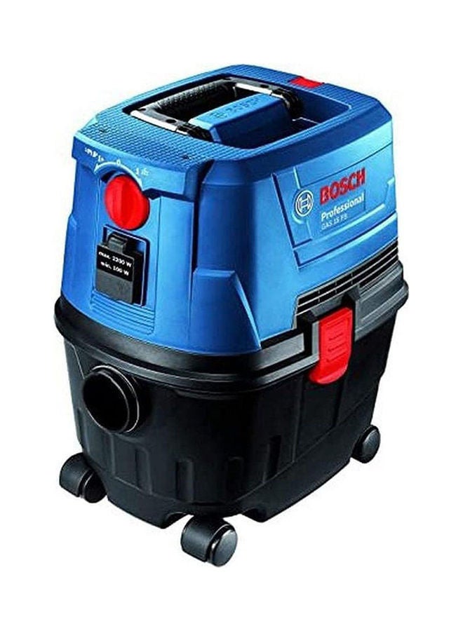 BOSCH Extractor Vacuum Cleaner Heavy Duty Wet And Dry Construction Bosch Gas 15 Ps Item 4556 Blue 7kg - Image 2
