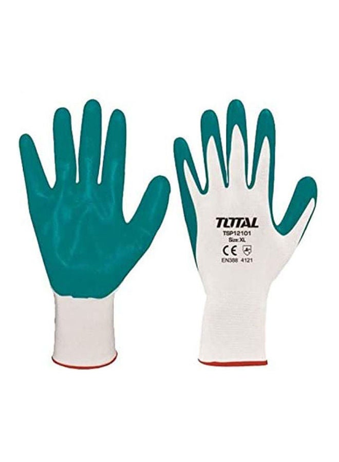 TOTAL Nit-Rile Gloves Tsp12101 Green Xlcm - Image 1