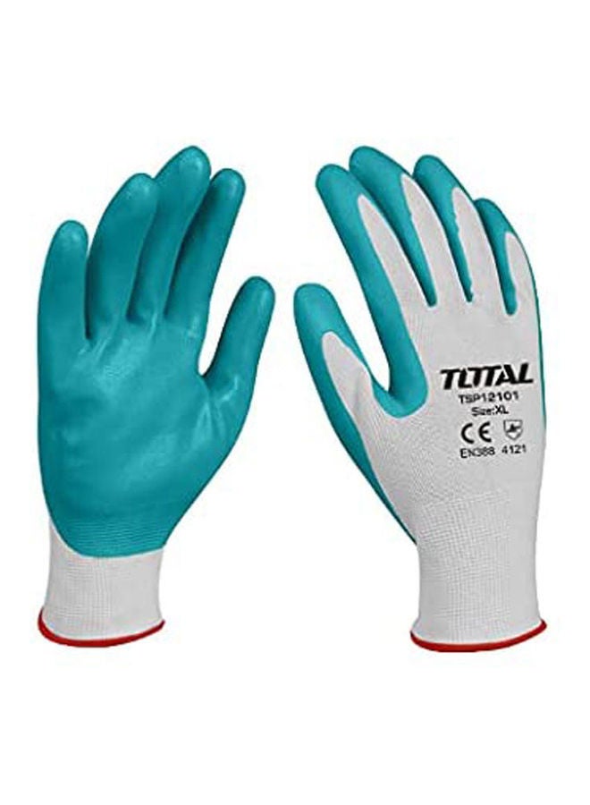 TOTAL Nit-Rile Gloves Tsp12101 Green Xlcm - Image 2