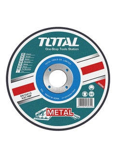 TOTAL Abrasive Metal Cutting Disc Depressed Centre Multiicolour 