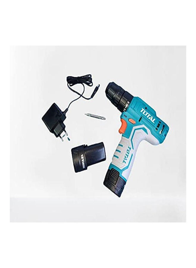 TOTAL Schneur 12 Volt Battery With 2 Batteries Green