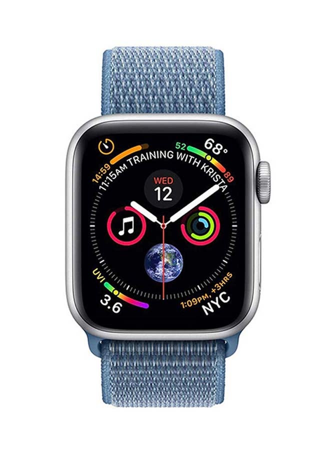 HuHa Replacement Strap Watchband For Apple Watch Series 7 45mm / 6 / SE / 5 / 4 44mm / 3 / 2 / 1 42mm Blue  - Image 2