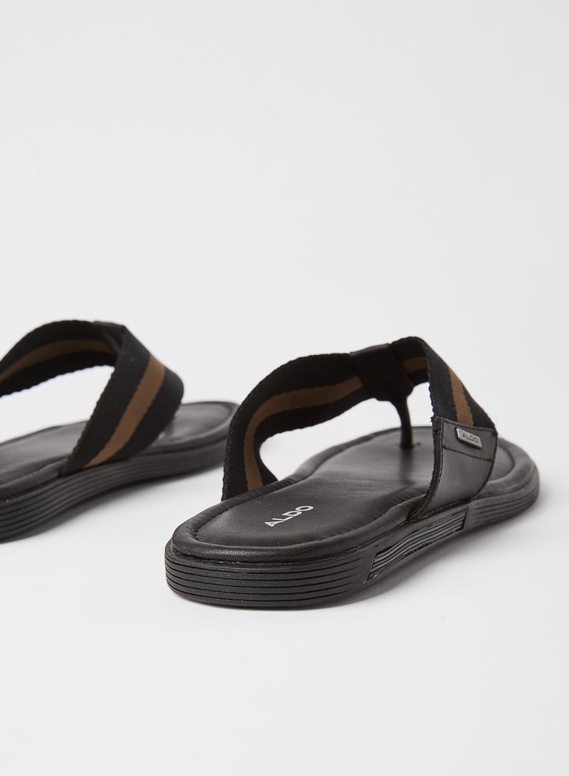 ALDO - Tidal Flip Flops Black - Image 1