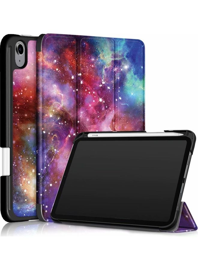 Smart Protective Case With Pencil Holder For iPad mini 6 Multicolour - Image 1