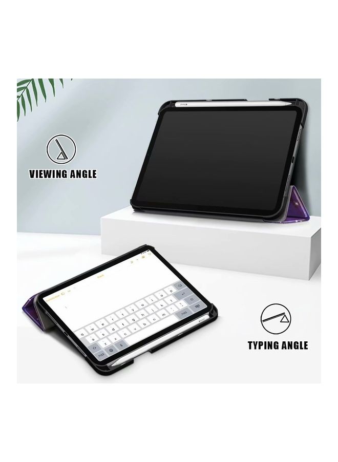 Smart Protective Case With Pencil Holder For iPad mini 6 Multicolour - Image 3