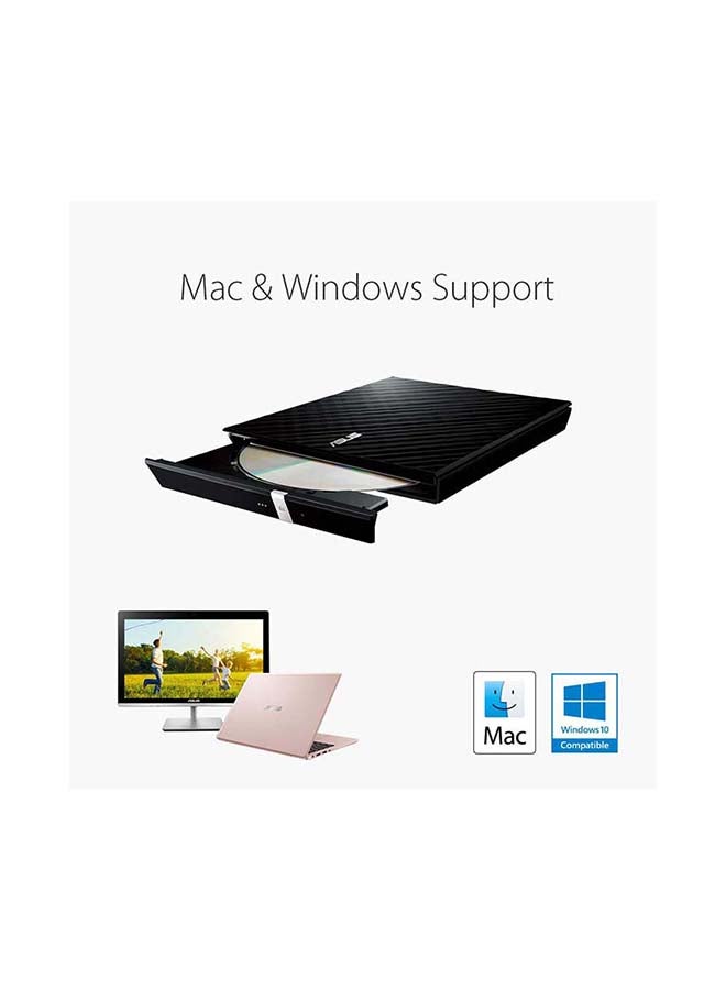 أسوس - محرك أقراص خارجي SDRW-08D2S-U Lite بمنفذ USB 2.0 - Image 1