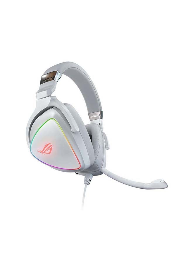 ASUS ROG Delta Gaming Headset With RGB Light White Edition - Image 1