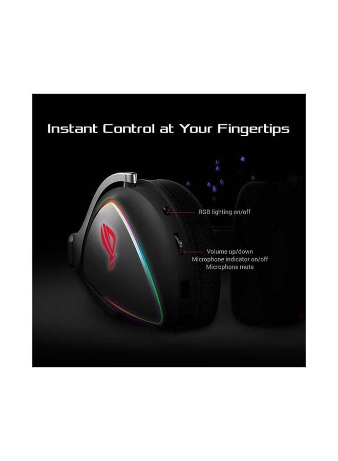 ASUS ROG Delta Gaming Headset With RGB Light White Edition - Image 5