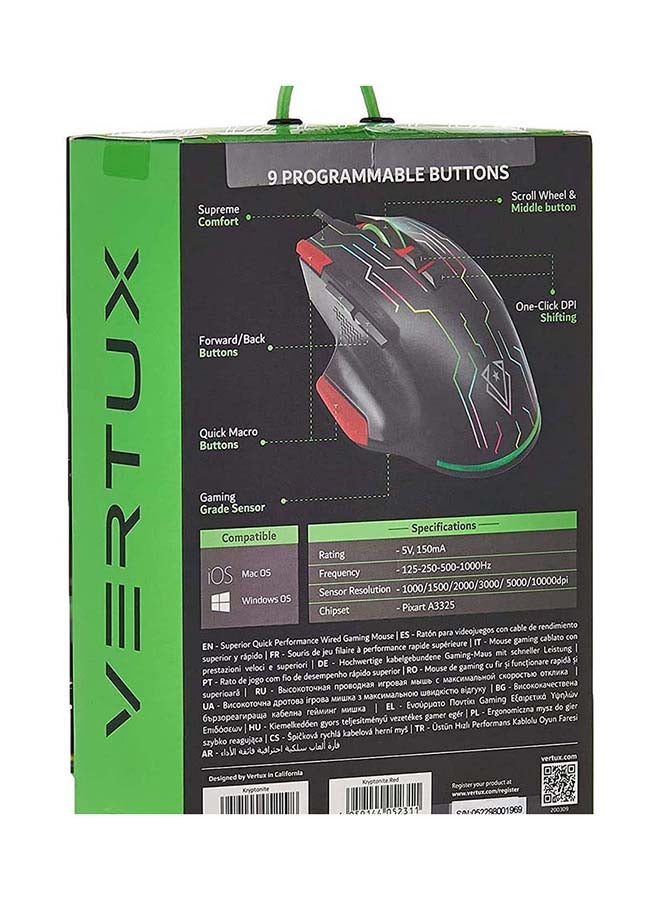 فيرتوكس ماوس سلكي بكريبتونايت يصل لـ10000 DPI - Image 2