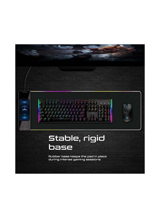 VERTUX Raftpad Anti-Friction LED Gaming Mouse Pad 15W  - Image 2