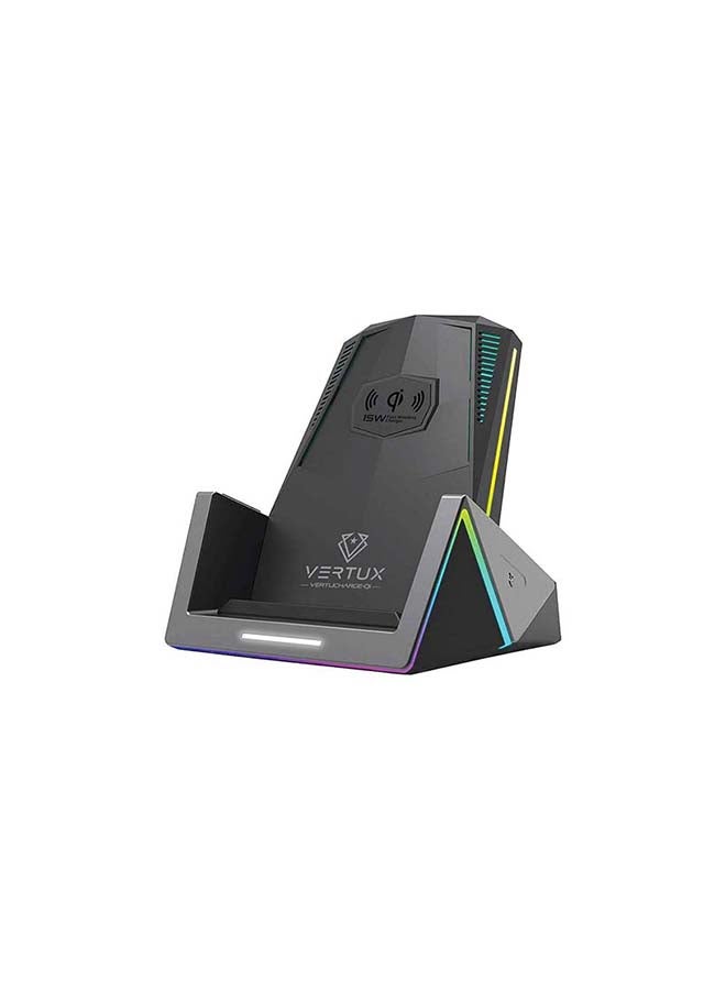 VERTUX Vertucharge-Qi 15W High Speed Wireless Charging Station  - Image 1