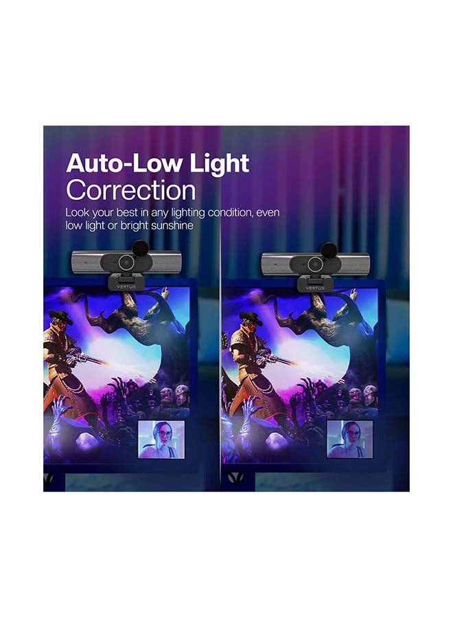 VERTUX - Vertucam 4K Prostream Autofocus Webcam - Image 1