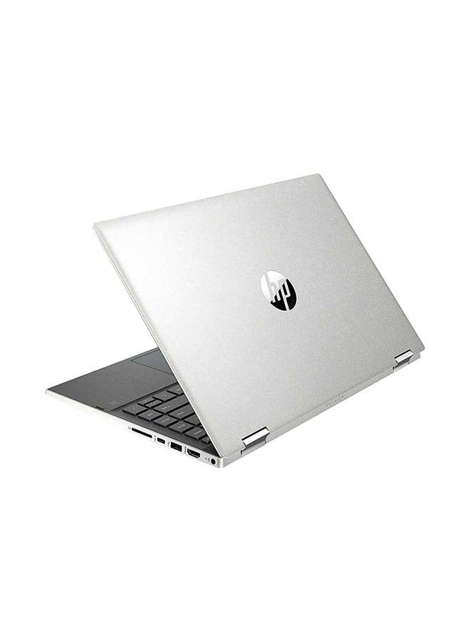 14m-dw1013dx Pavilion Convertible 2 In 1 Laptop With 14-Inch Touchscreen Display, Core i3-1110G4 Processer/12GB RAM/512GB SSD/Intel Iris Plus Graphics /International Version English Silver