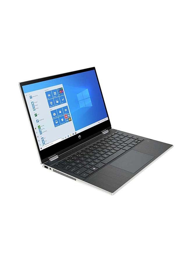 14m-dw1013dx Pavilion Convertible 2 In 1 Laptop With 14-Inch Touchscreen Display, Core i3-1110G4 Processer/12GB RAM/512GB SSD/Intel Iris Plus Graphics /International Version English Silver