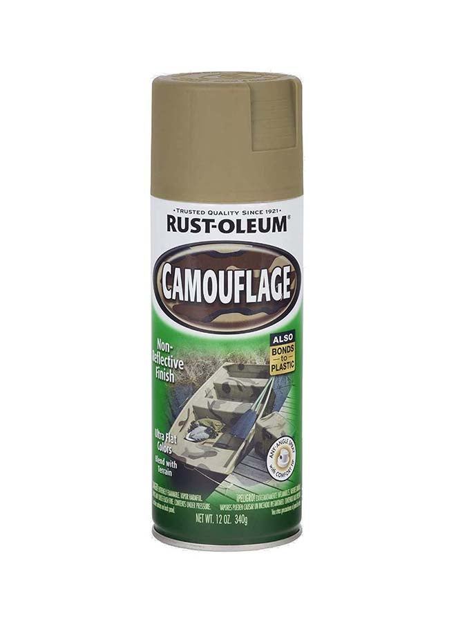 بخاخ طلاء مموه كاكي