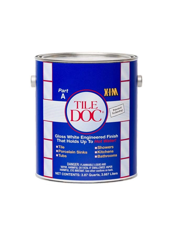 رست أوليوم طلاء أكريليك إيبوكسي أبيض لامع