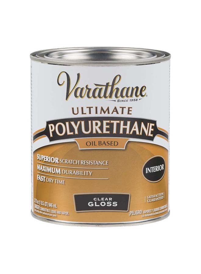 RUST-OLEUM Varathane Premium Polyurethane Interior Gloss Clear 946ml - Image 1