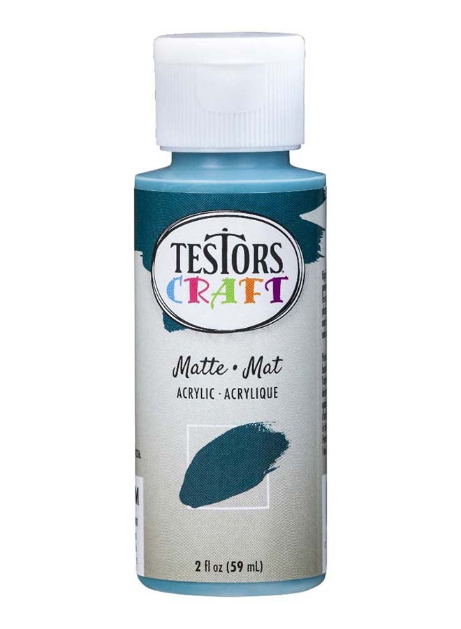 Craft Matte Acrylic Paint Blue