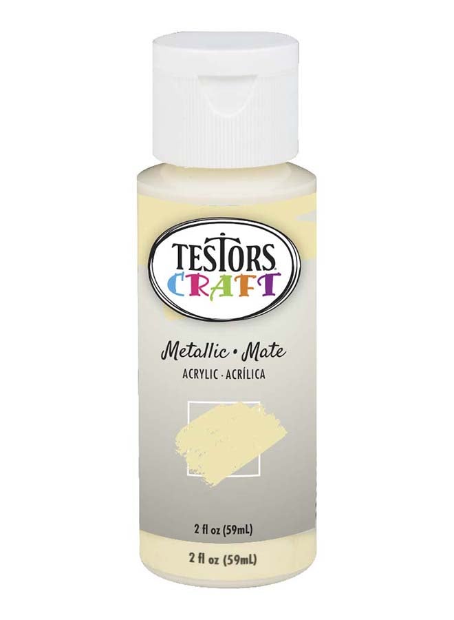 Craft Matte Acrylic Paint French Vanilla