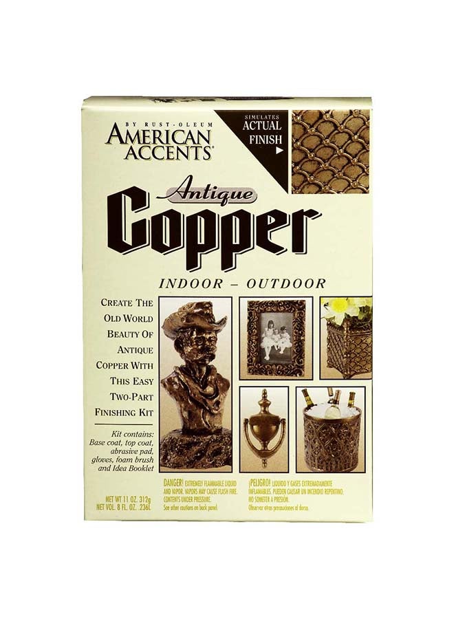 رست أوليوم طقم بخاخ طلاء للديكور نحاس