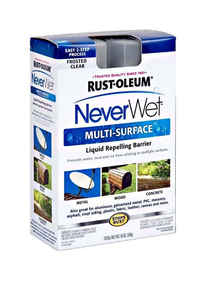 RUST-OLEUM - Never Wet Fabric Durable Water Repellent Clear - Image 1