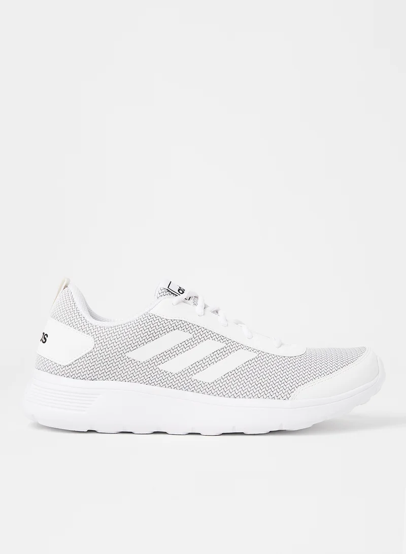 adidas حذاء جري كلير فاكتور لون أبيض/ أسود