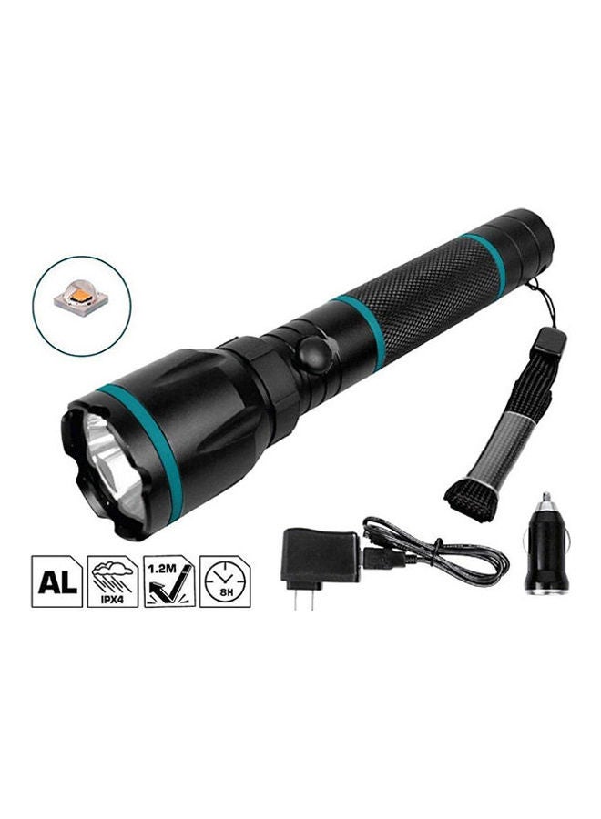 توتال مصباح يدوي LED قابل للشحن طراز TCFL186503 أسود ‎21.4 x 11 x 2.4سم  - Image 2