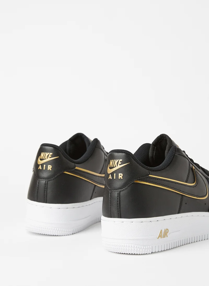 نايكي Big Kids Air Force 1 LV8 Sneakers Black