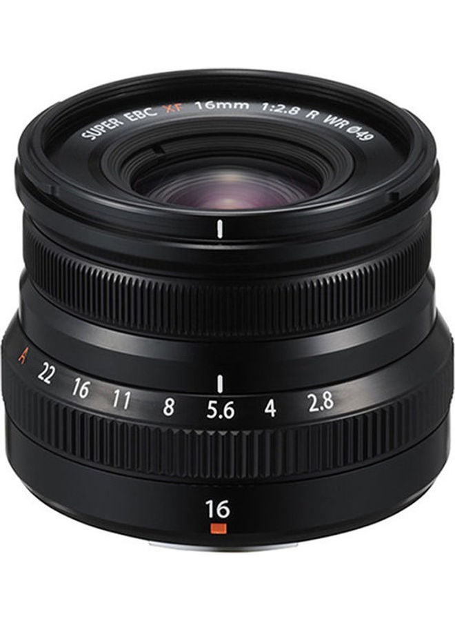 FUJIFILM 16mm f/2.8 R WR Lens Black  - Image 1