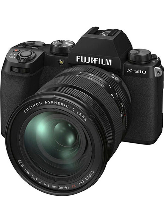 FUJIFILM - X-S10 Mirrorless Digital Camera with 16-80mm Lens - Image 1