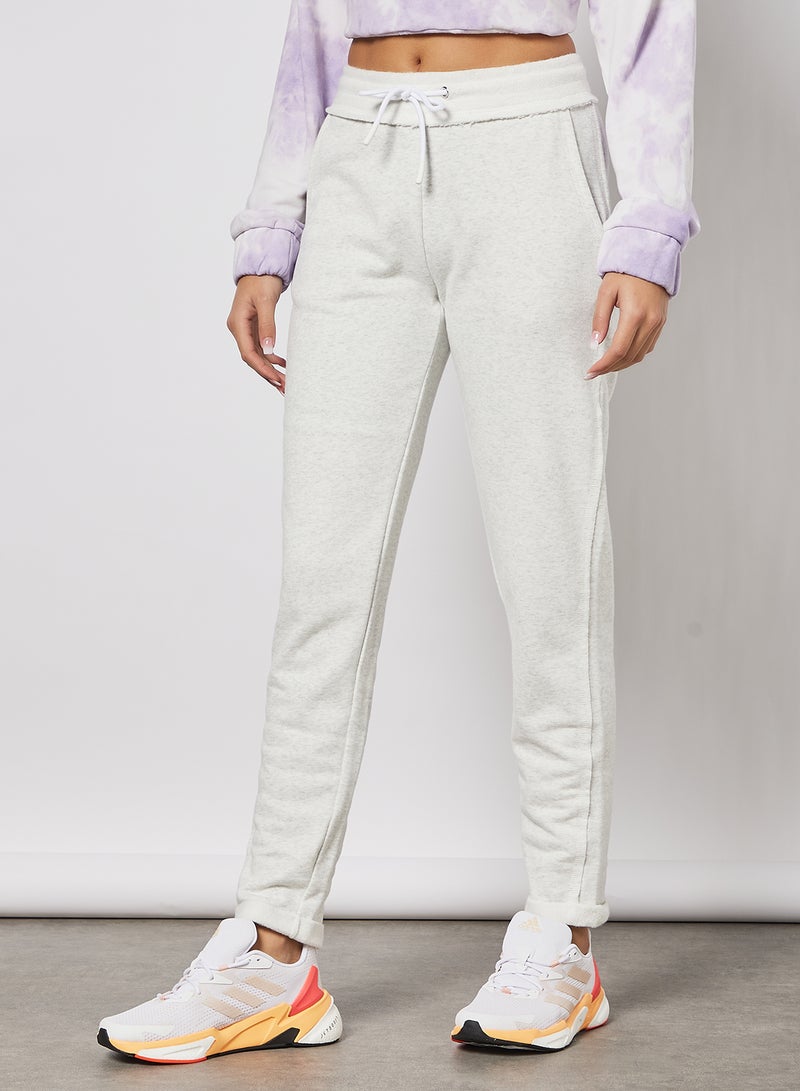 اونلي بلاي بنطال رياضي خفيف أساسي بخصر مرتفع أبيض - Image 1