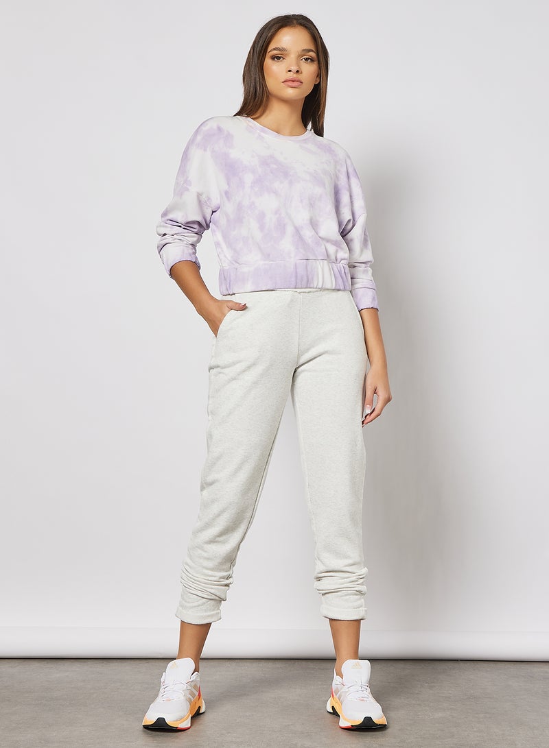 اونلي بلاي بنطال رياضي خفيف أساسي بخصر مرتفع أبيض - Image 4