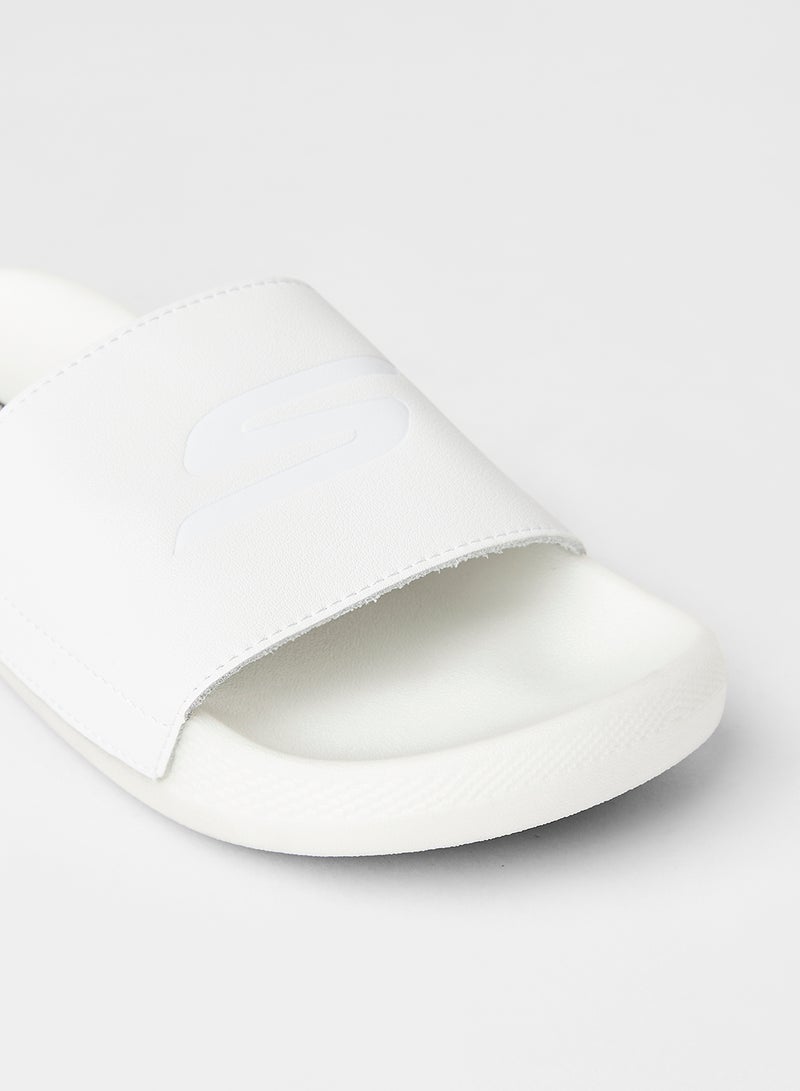 SKECHERS - Hyper Slides White - Image 1