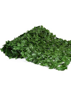 LINGWEI Artificial Privacy Leaf Garden Fence Screening Rolls Green 100x300cm  - Image 4