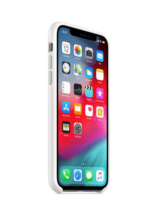 ابل  غطاء حماية واقٍ لهاتف أبل آيفون XS أبيض - Image 2