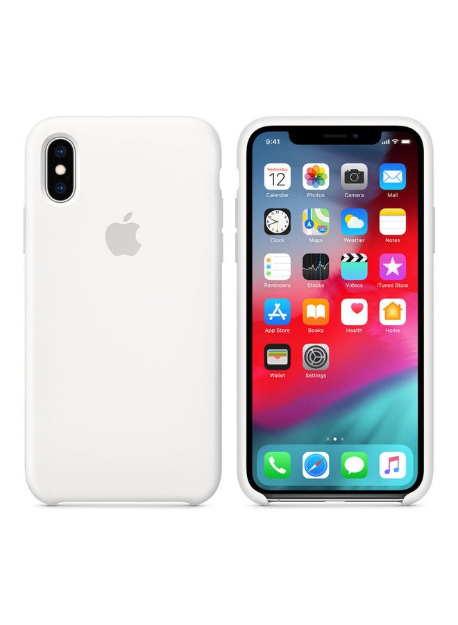 ابل  غطاء حماية واقٍ لهاتف أبل آيفون XS أبيض - Image 3