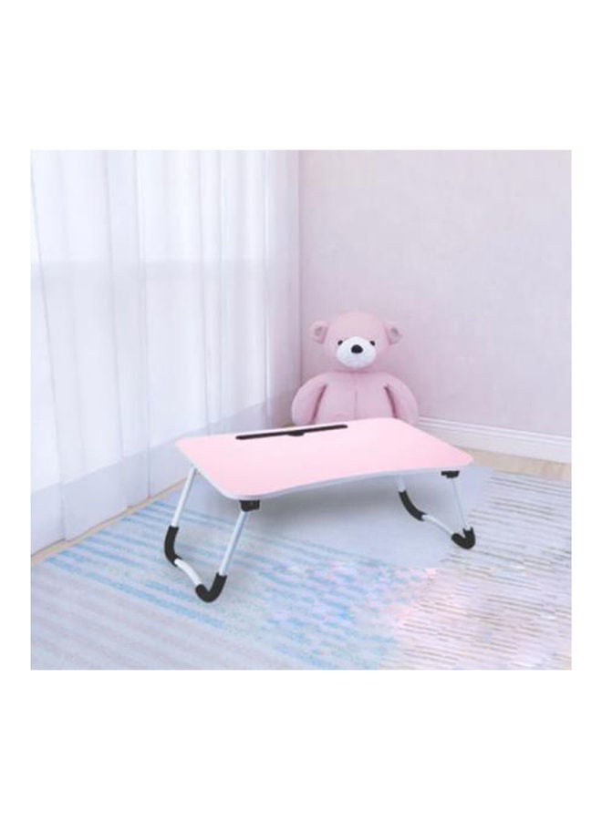 Inder Multifunctional Portable Mini Folding Table Light Pink 60x28x40cm - Image 4