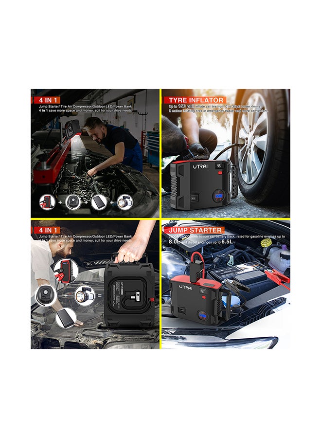 Generic - Utrai Jstar 5 Portable Jump Starter with Air Compressor - Image 1