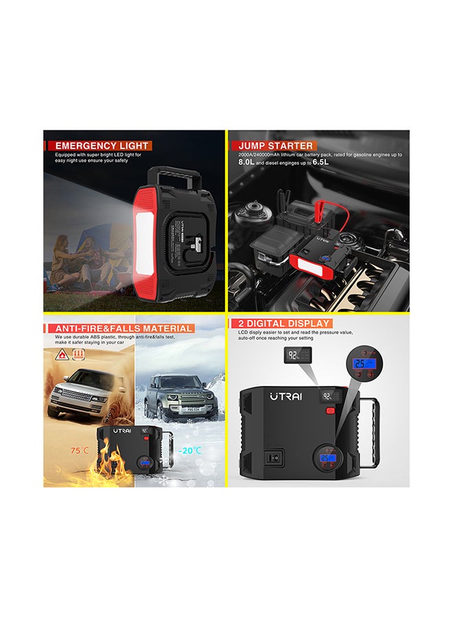 Generic - Utrai Jstar 5 Portable Jump Starter with Air Compressor - Image 1