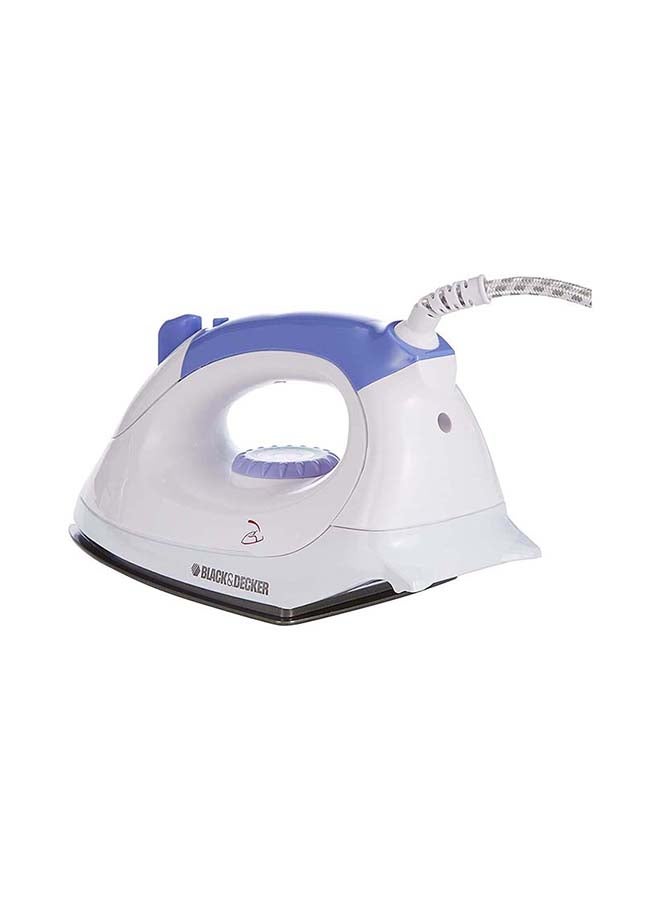 BLACK+DECKER - Variable Temperature Control Dry Iron 1000 W F150-B5 Blue/White - Image 1