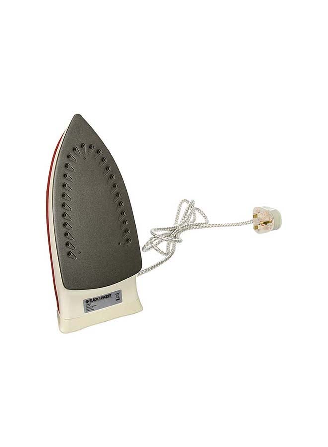 BLACK+DECKER - Power Steam Iron With Non-Stick Soleplate And Spray Function 320.0 ml 1450.0 W X750R-B5 Red/White - Image 1