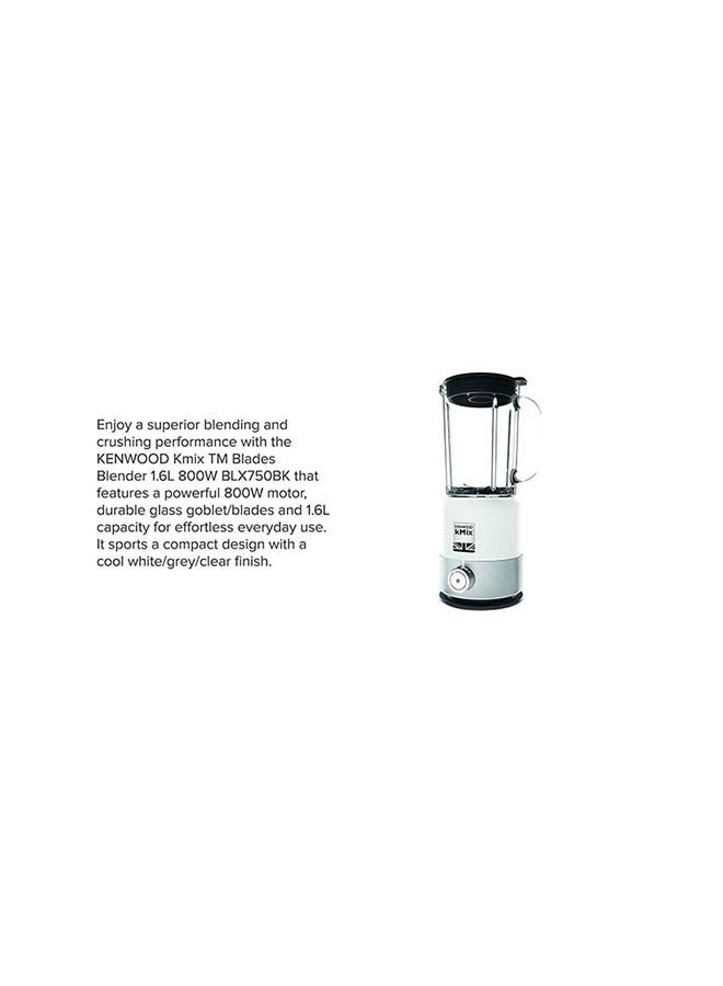 kMix Blender 1.6 L 800.0 W BLX750WH Cool White/Grey/Clear - v1634537777/N15050566A_7