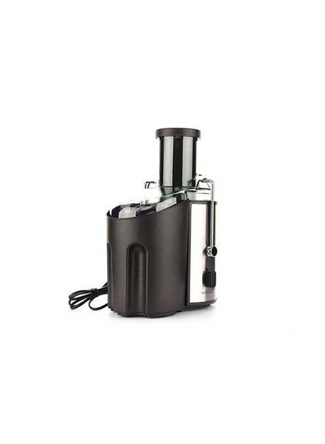 KENWOOD - Juicer, 75mm Feeding Tube, 2 Speeds, Juice Container, 2L Pulp Container, Anti Drip, Safety Lock, 2 L 800 W OWJEM02.A0BK Black/Silver - Image 1