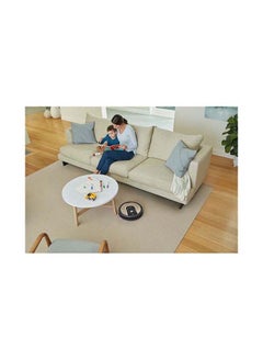 آي روبوت مكنسة كهربائية رومبا روبوتية متصلة بالواي فاي 0.6 L 240 W R976040 أسود/ فضي  - Image 5