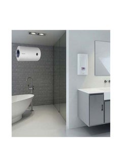 Ariston Horizontal Electric Water Heater BLU-R 50 H White/Grey  - Image 2