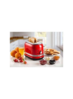 Moderna 2 Slice Toaster, Defrost, Heating & Cooking Function 815.0 W 149/10 Red