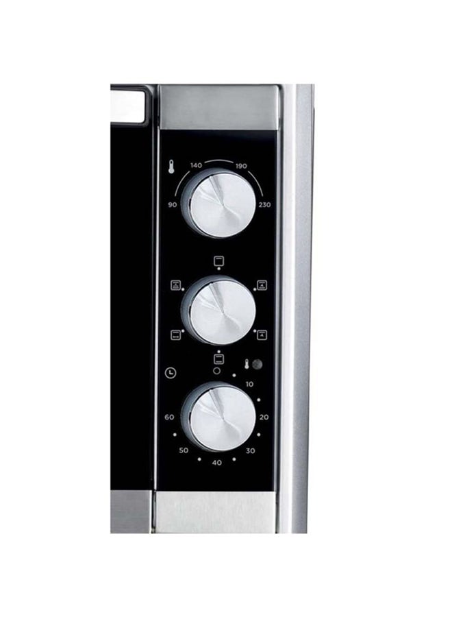 Oven, Grill, Double Glass Door, Rotisserie Function, Convection Function, 60 Minutes Timer, 6 Adjustable Cooking Positions, Rotisserie Attachments 70 L 2200 W MOM70.000SS Silver