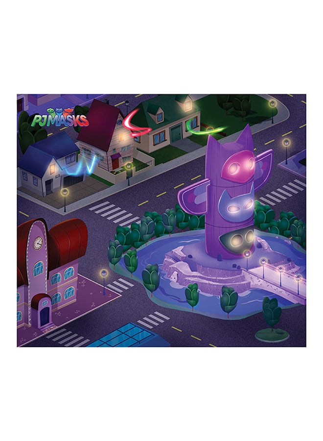 PJMASKS - Kids Felt Megamat With Vehicle 31.5x27.5inch - Image 1